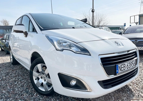 Peugeot 5008 cena 43900 przebieg: 181600, rok produkcji 2015 z Sanok małe 781